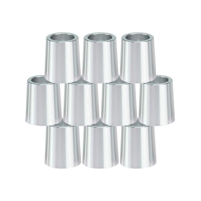 Golf Ferrules .370 Aluminum 22mm for Irons Shafts Golf Club Accessories: silver 10pcs