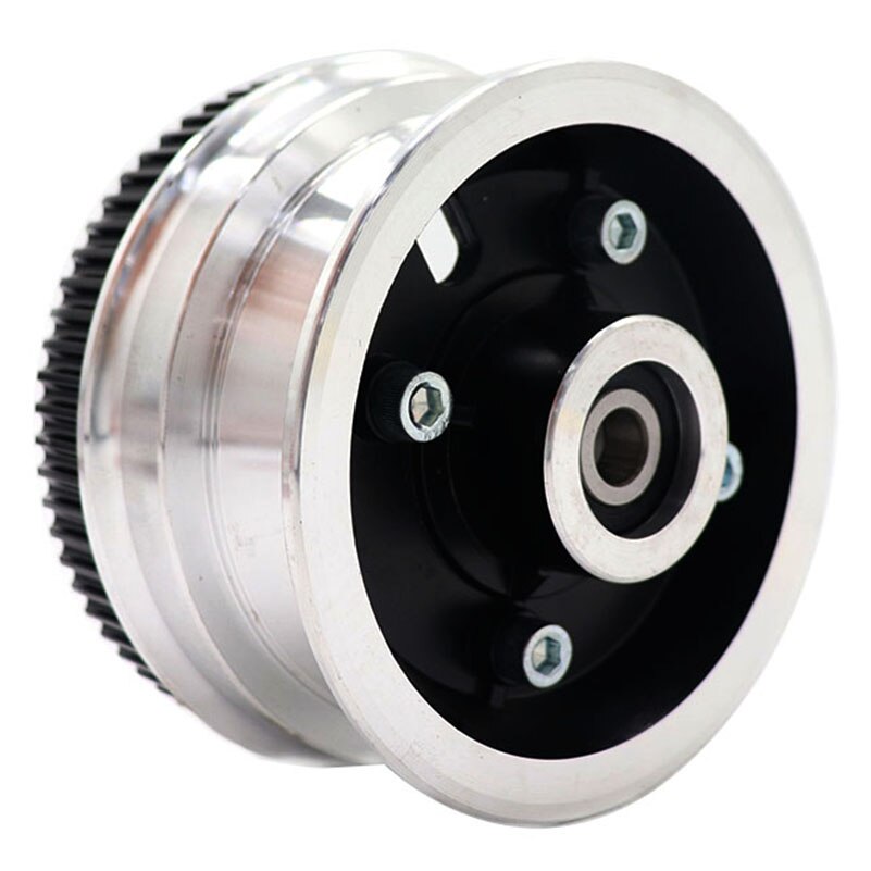 200x50 Tyre Inflation Electric Vehicle Aluminium Alloy Wheel Pneumatic Tire FOR Electric Scooter Tyre Wheel Hub 8" Scooter: 200x50 Rear hub