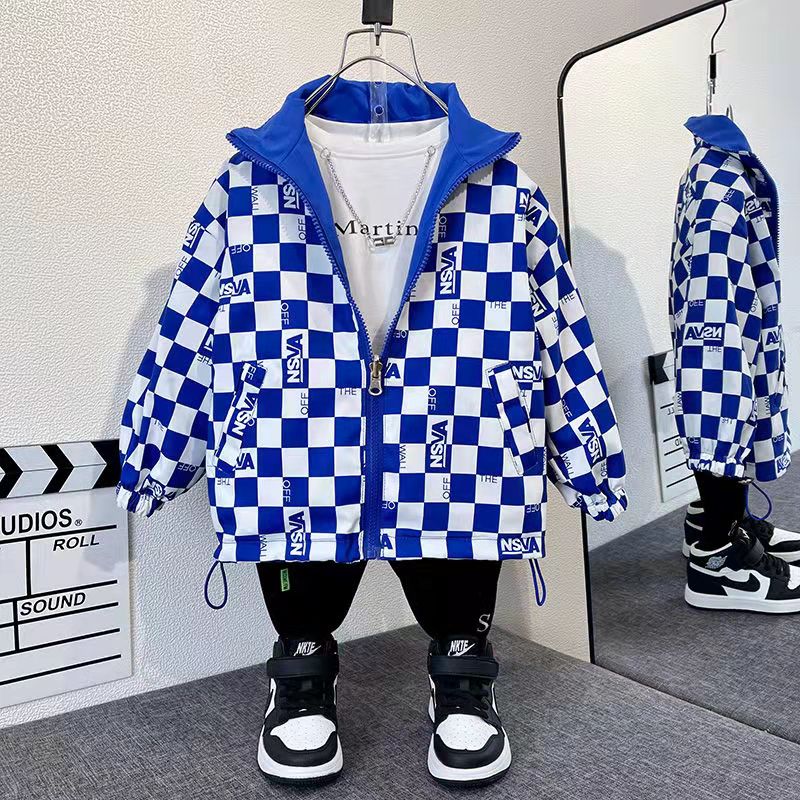 Jungen Jacke Frühling Und Herbst 2022 Neue Kleine freundlicher Hipster Hübscher Kleidung Jungen Frühjahr Baby Jacke