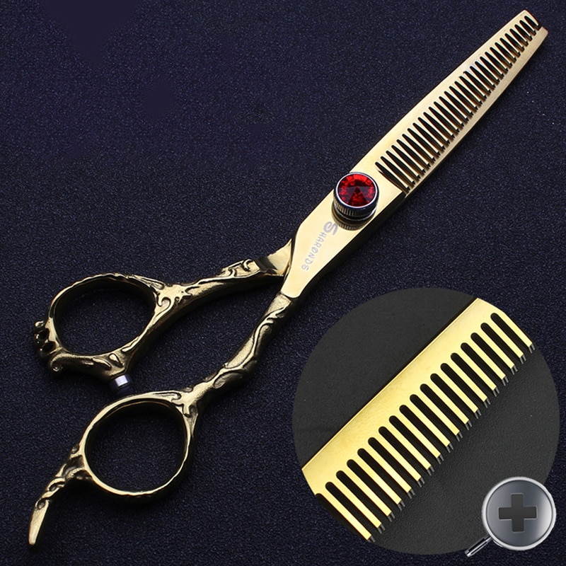 6 "/7" Gesneden Haar Schaar Professionele Hairlist Kappers Schaar Set Snijden + Dunner Kapper Scharen De Beste