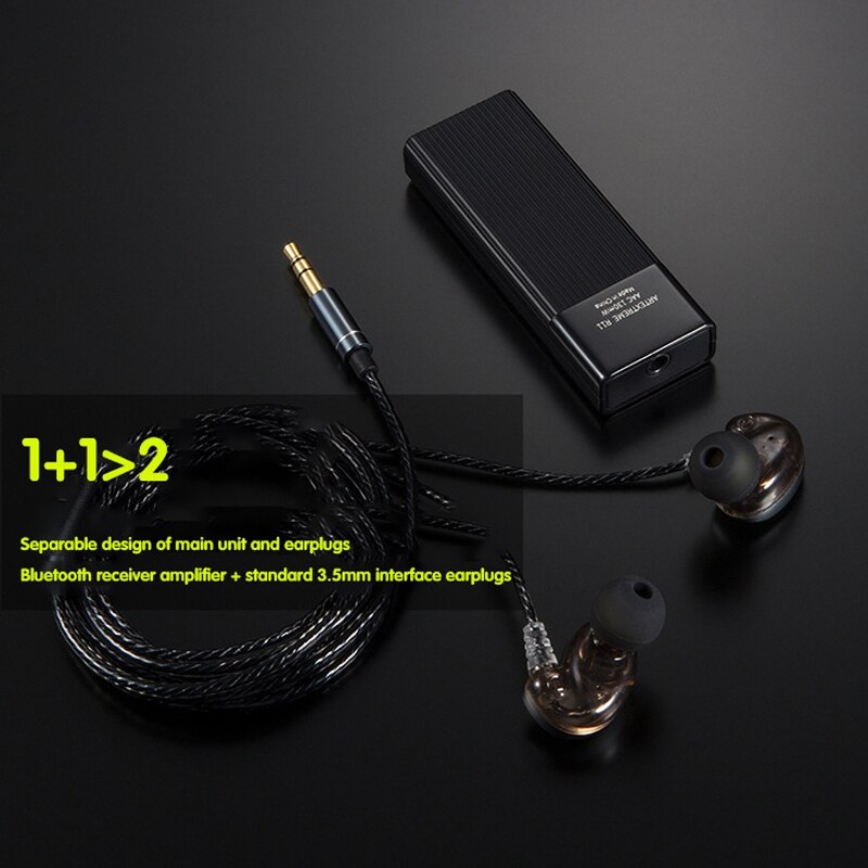 R12 hovedtelefonforstærker bluetooth 5.0 csr dac amp usb lydkort høj effekt til telefoner  mp4 computere spilkonsoller o