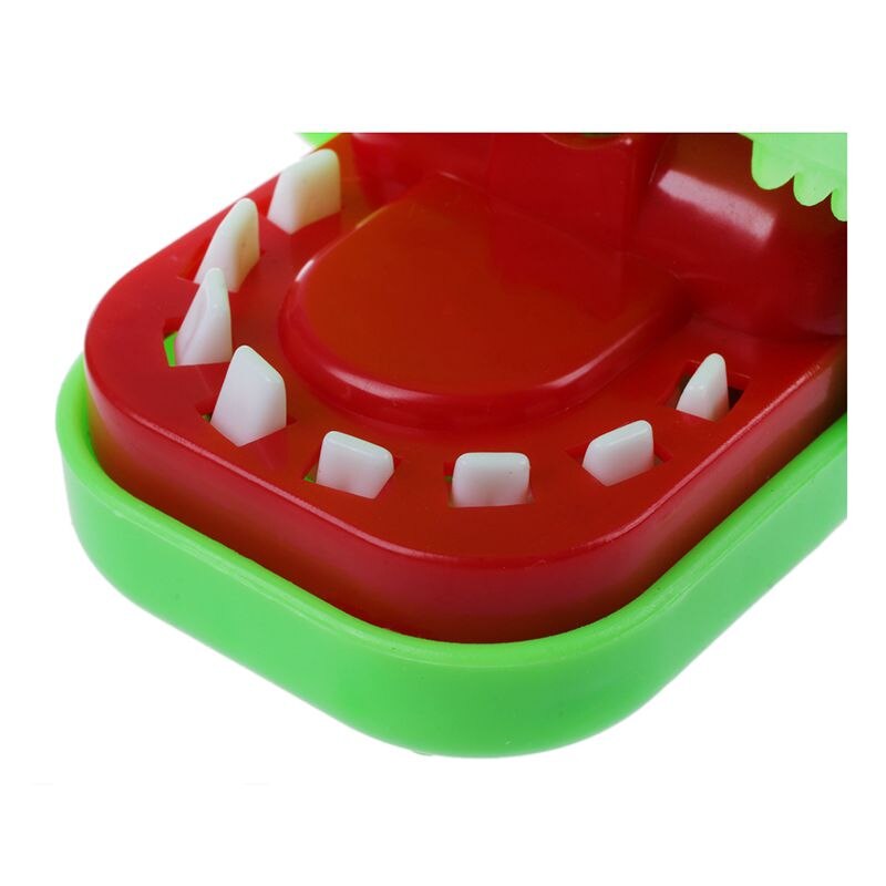 jouet Crocodile dentiste morsure avec porte-clés vert