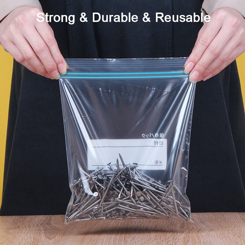 Reusable Food Storage Slider Bag Freezer Zipper Bags Fresh-keeping Sandwich Snack Sealling Packaging Bag Kitchen Accessories