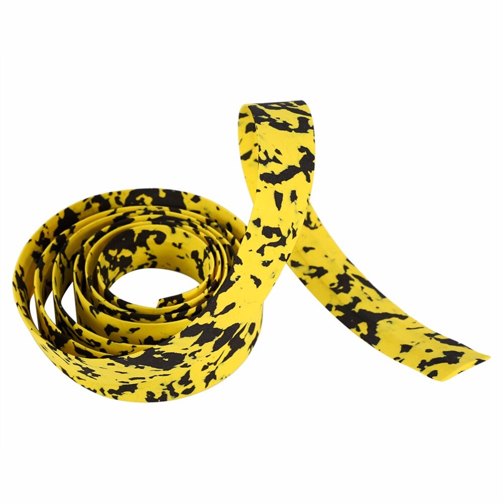 1 par landevejscykel cykelstyr anti-slip styrtape gummi cykel styr tape wrap med stangpropper
