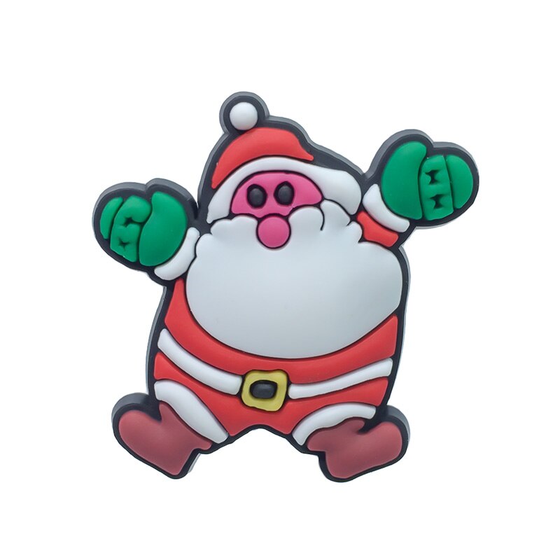1Pcs Snowman PVC Fridge Magnet Home Decor Christmas Tree Magnetic Stickers on Refrigerator Santa Claus Message Magnets Xmas: HYB5081-06
