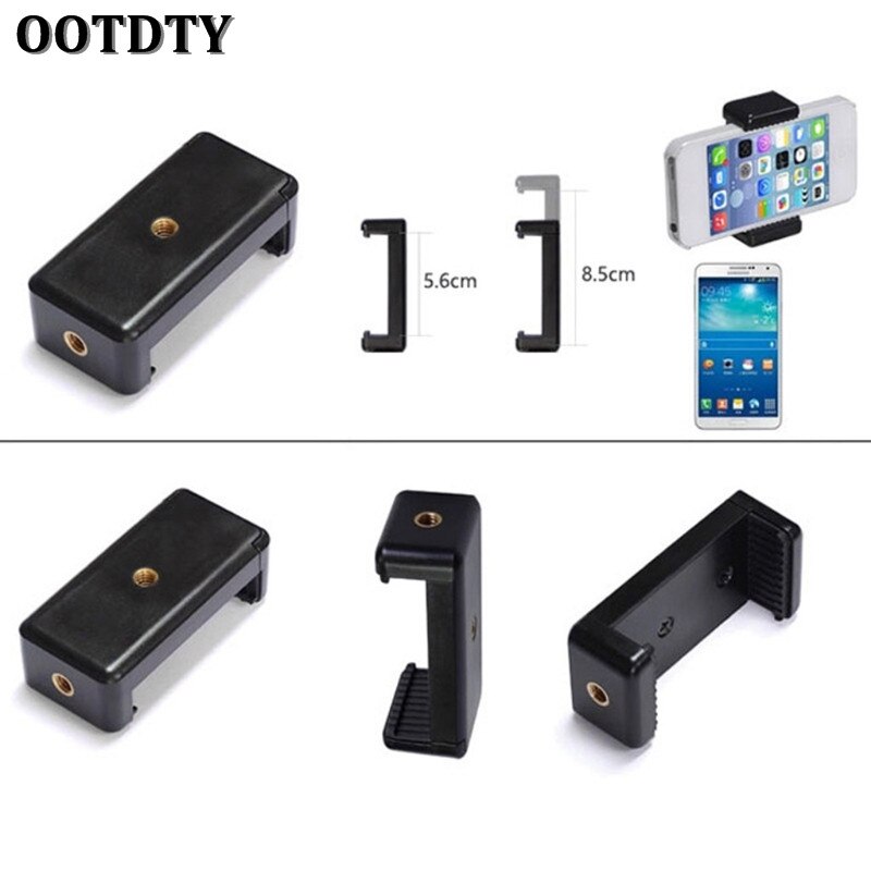 OOTDTY Selfie Stick/kamery/statywu/telefon komórkowy stojak klip uchwyt mocujący zacisk