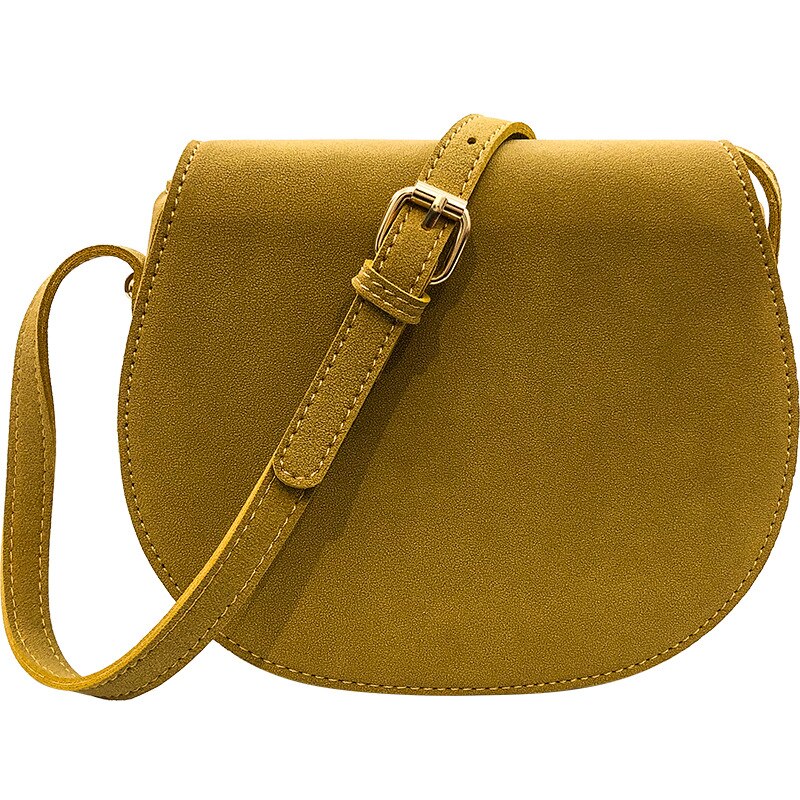 Neue stil frauen umhängetasche modische matt sattel tasche