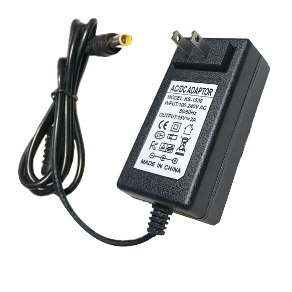 15V 3A 6.4*4.4 Ac/Dc Adapter Charger Compatible with For Sony SRS-X55 SRS-BTX500 SRS-XB3 Portable Bluetooth Speaker Power Supply