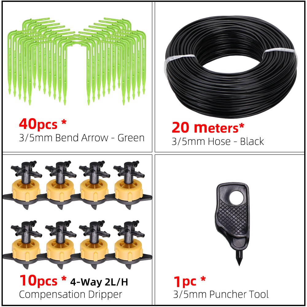 Tuin Drip Irrigatie Dripper Kit Gebogen Pijl Drupp... Grandado