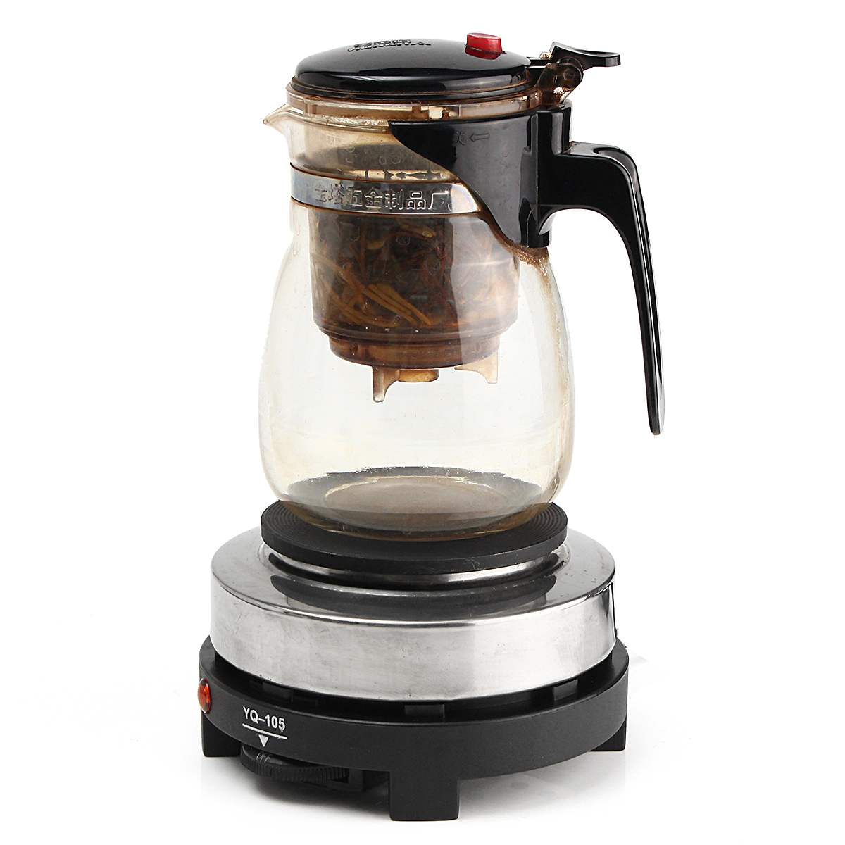 Plaque Chauffante Électrique Portable - 500W - 220V - Pour Café, Thé, Cuisine - Minipoêle De Comptoir - Voyage, Bureau
