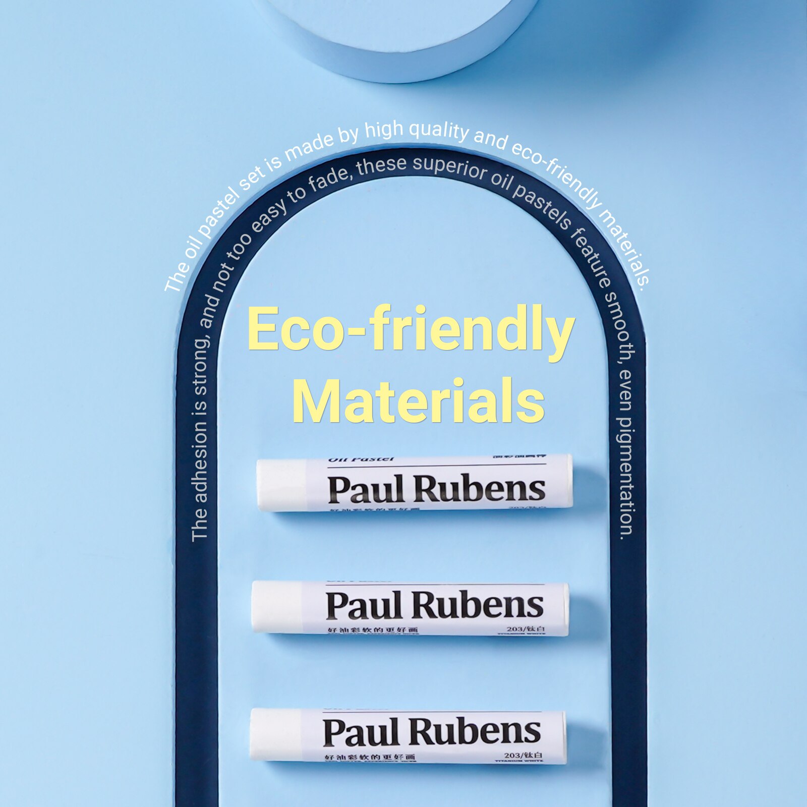 Paul Rubens Professionele Schilderen Kleuren Krijt 6 Stuks Witte Zachte Olie Pastel Tekening Pen Voor Kunstenaar School Briefpapier Suppllies