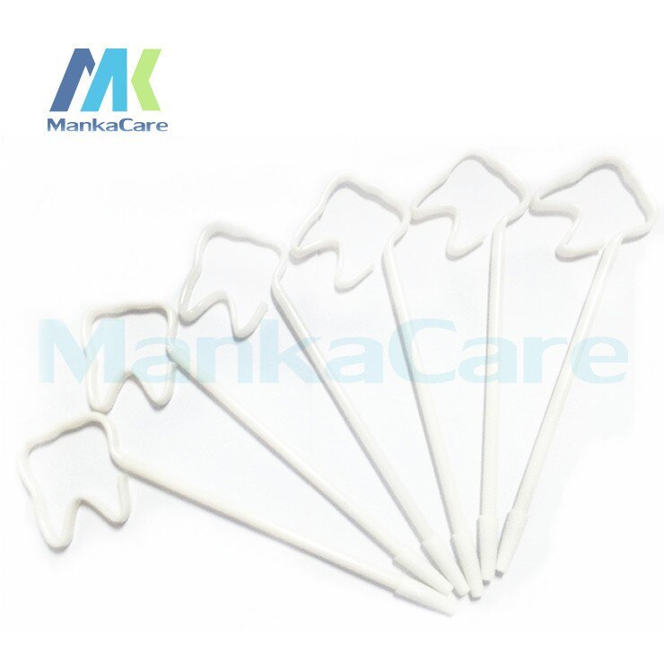 10 stk dental kuglepen tandklinik, tandformede kuglepenne flere farver