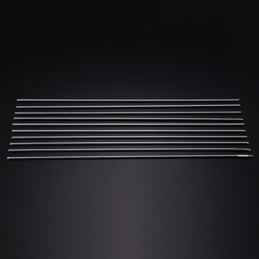 10pcs Metal Aluminum Magnesium Welding Rod Low Temperature Silver Welding Sticks 2mmx450mm