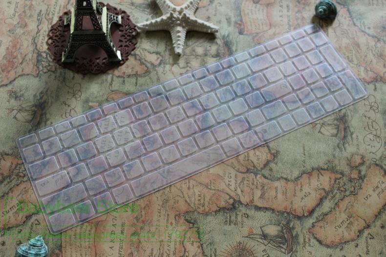 Silikon 15,6 Zoll Tastatur Schutz Abdeckung Haut Für Lenovo Ideapad Y580 Y570 Y570D Y500 Y510 Y510P S510P S500 Touch: transparent
