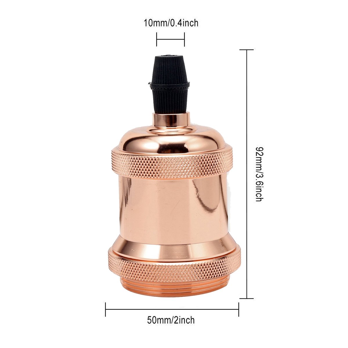 Vintage Lamp Base E26 E27 DIY Industrial Edison Pendant Light Socket Screw Fixture Fitting Lamp Holder Antique Brass Lampholder: Blue