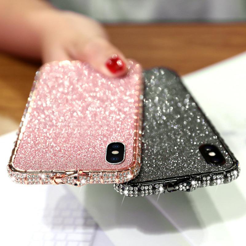 Diamond Rhinestone Shell Glitter Phone Case For iPhone 11/11 Pro/11 Pro Max Case Anti-dust Shockproof чехол на айфон