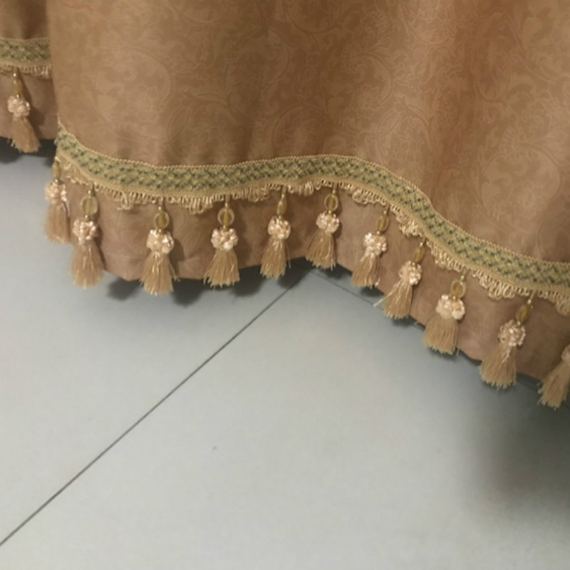 Kristal Kralen Gordijn Kant Luxe Woondecoratie Aardbei Kristal Fringe Trim DIY Tafelkleed Bruiloft Decoratie Accessoires