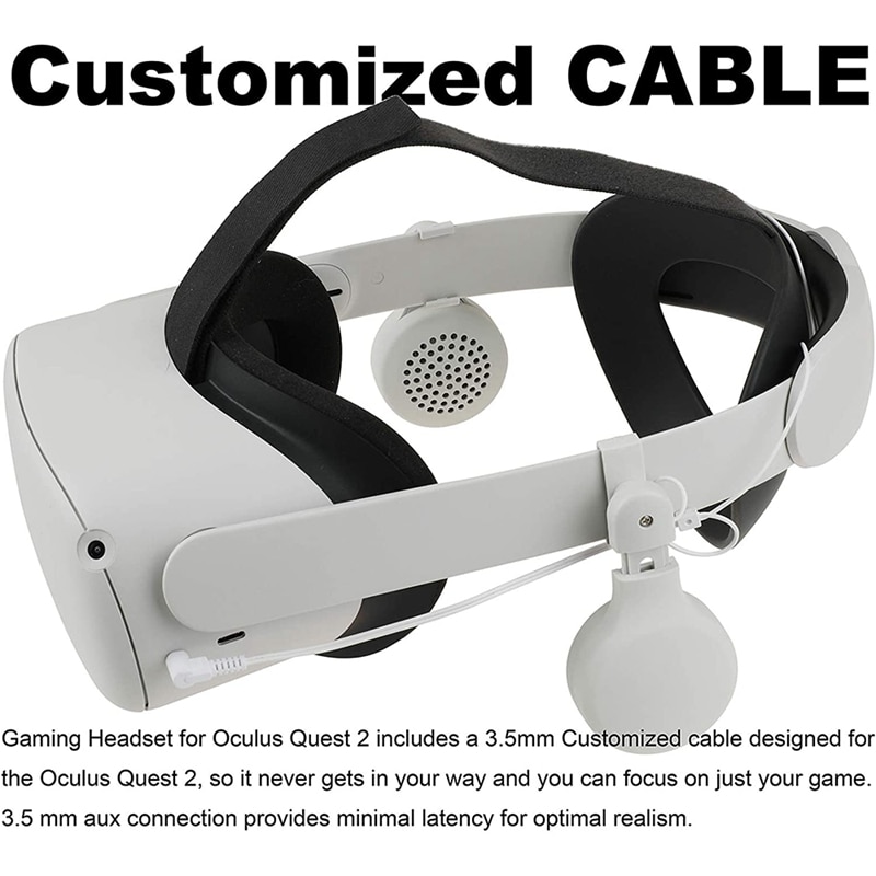 Justerbar oculus quest 2 halo rem virtual reality understøtter kræfter understøtter opgraderinger hovedrem til oculus quest 2 tilbehør