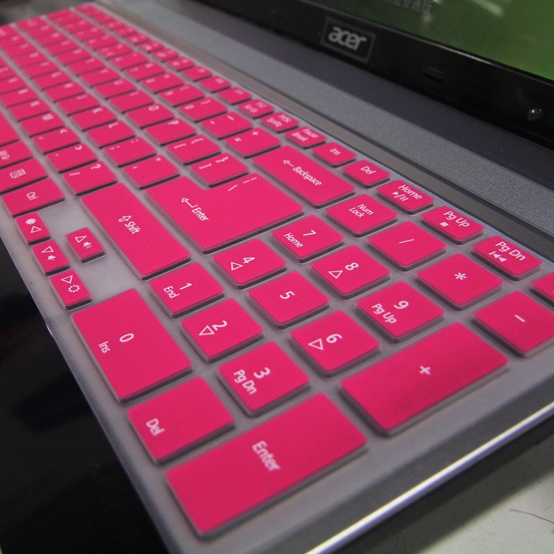 Til acer aspire  e1 522 570 532 5830 5755 v3 e5 511 571g 551g 572g 15.6 tommer bærbar notebook-tastaturdæksel beskyttende film