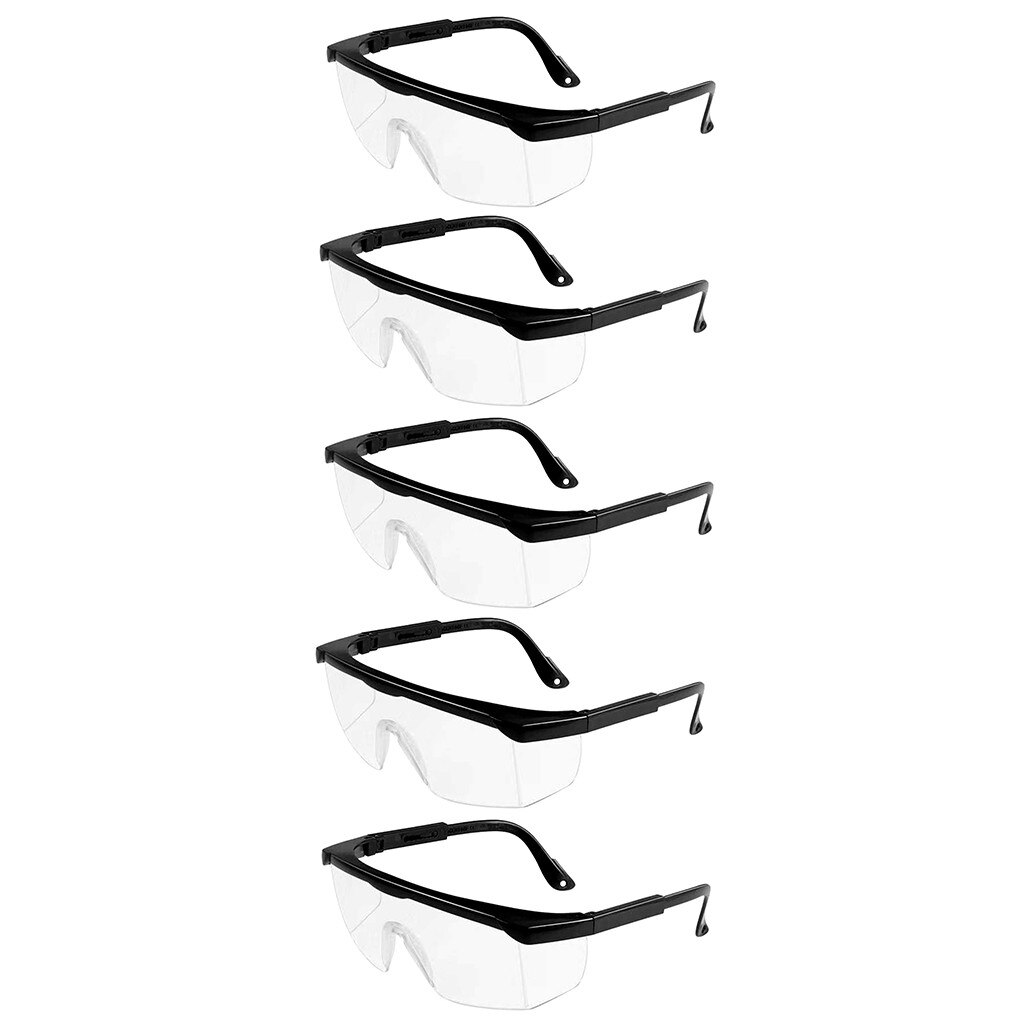 5PC Safety Glasses Windproof and Splashproof Protection Eyewear of 5 Pack glass for Kitchen Onion Goggles Eye Protect