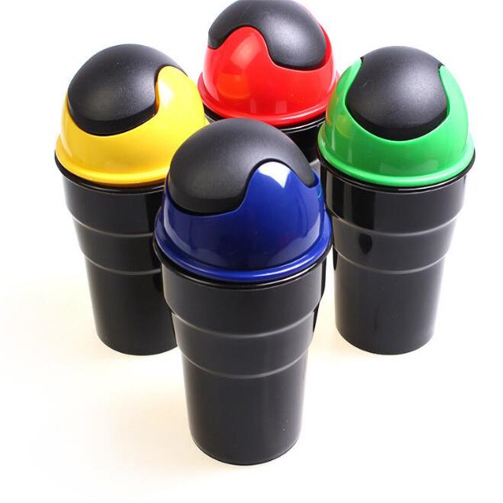 Car styling Car Trash Bin double clamshell mini For Toyota Tacoma Tercel Tiara Van Venza Yaris Hiace Prius V Hilux