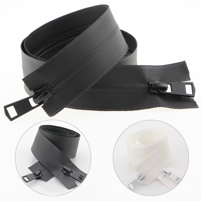 150Cm Waterdichte Rits Twee-weg Zip Voor Donsjack Omkeerbare Ritsen Voor Diy Kleding Handwerken Naaien Materiaal Accessoires