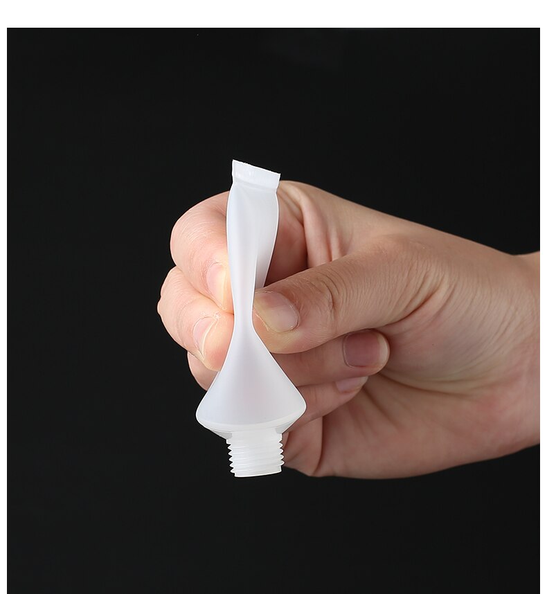 50pcs/lot 15ml 20ml 30ml 50ml 100ml Frosted Clear Plastic Soft Tubes Empty Cosmetic Cream Emulsion Lotion Packaging Containers