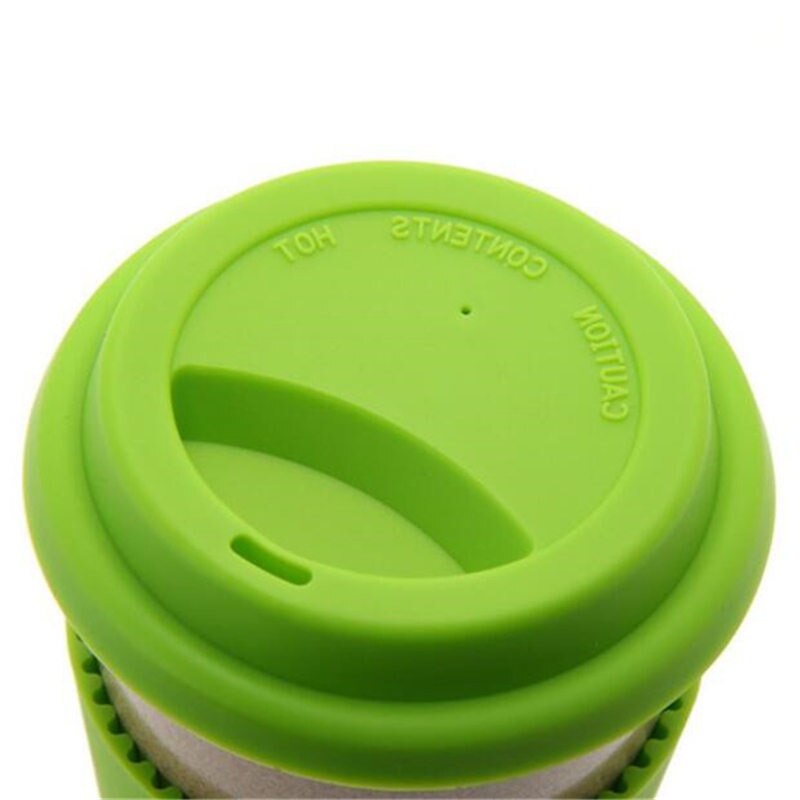 1pc gjenbrukbare silikon tøye ut deksler matte ferske deksel silikon isolasjon anti-støv kopp deksel te kaffe universell tetning lokk