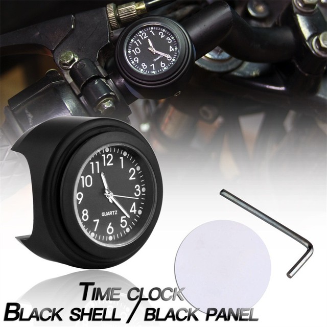 Waterdicht Motorfiets Klok Stuur Mount Dial Cnc Al... – Grandado Waterdicht Motorfiets Klok Stuur Mount Dial Cnc Al... – Grandado