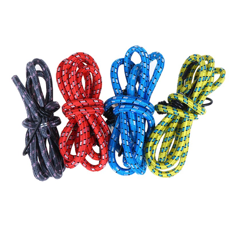 1pc 1.5m elastische bungee koordhaken merk fietsen touwbinder auto bagage dakdrager riemhaken fiets vastgebonden