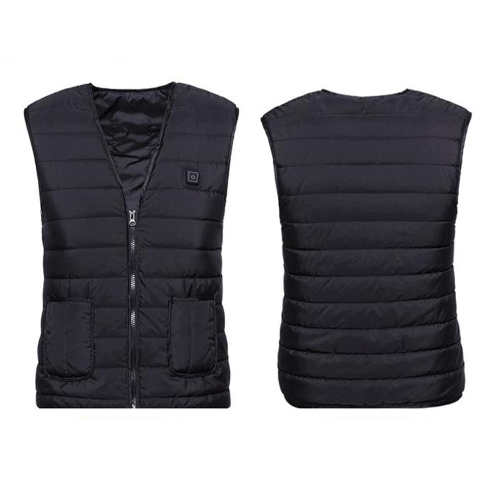 Verwarming Vest USB Infrarood Verwarming Vest Mannen Outdoor Vissen Klimmen Skiën Fietsen Accessoires Elektrische Thermische Kleding