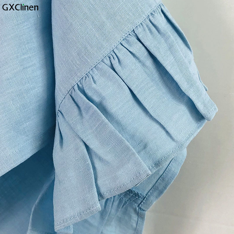 100% asciugamano in lino con volant 4 pezzi asciugamani assorbenti in lino naturale capelli multifunzionali adulti asciugamano per bambini per bagno 30*50cm