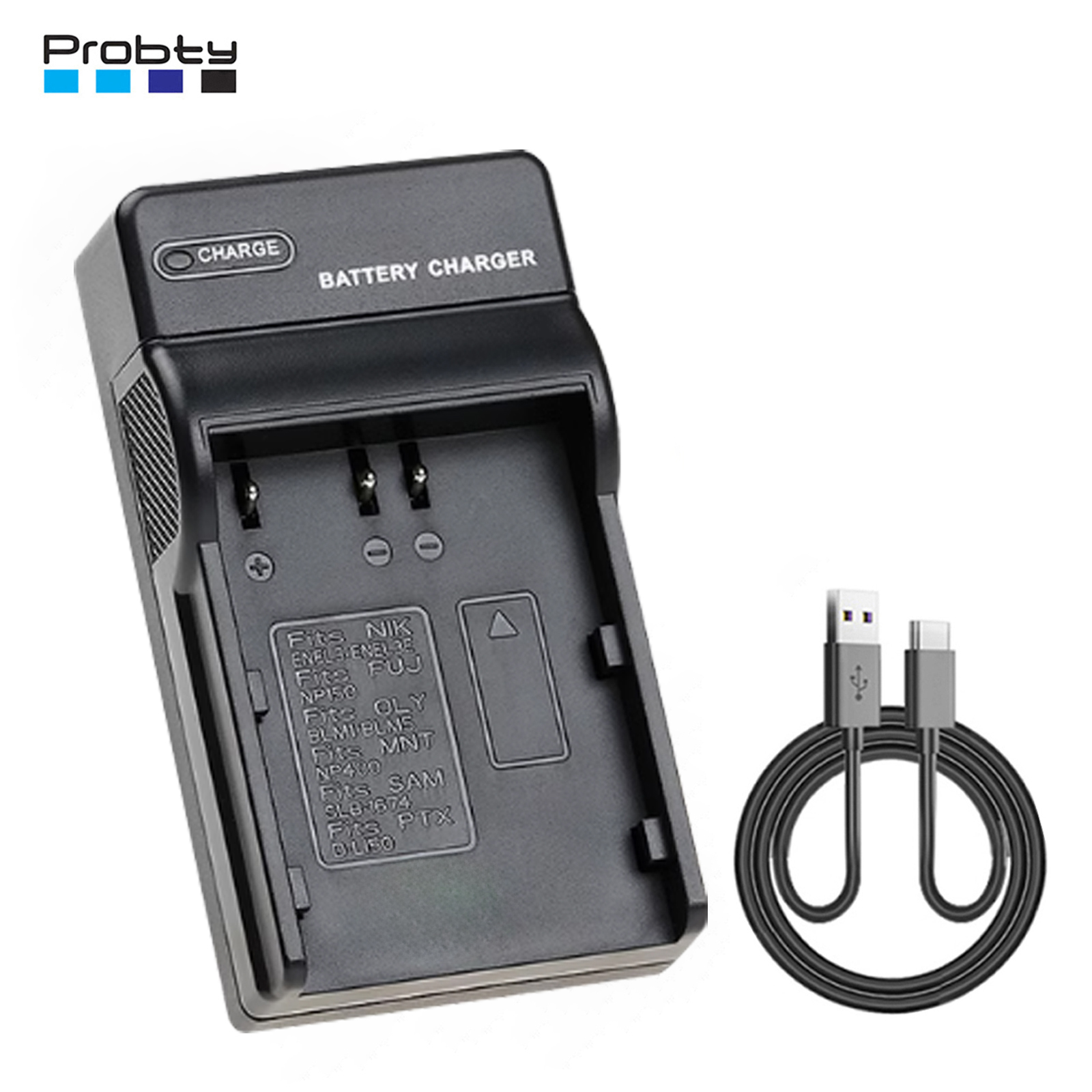 EN-EL3e EN-EL3 Battery Charger for Nikon D70 D70s D80 D90 D100 D200 D300 D300s Replacement for MH-18 MH-18a MH-19 Charger