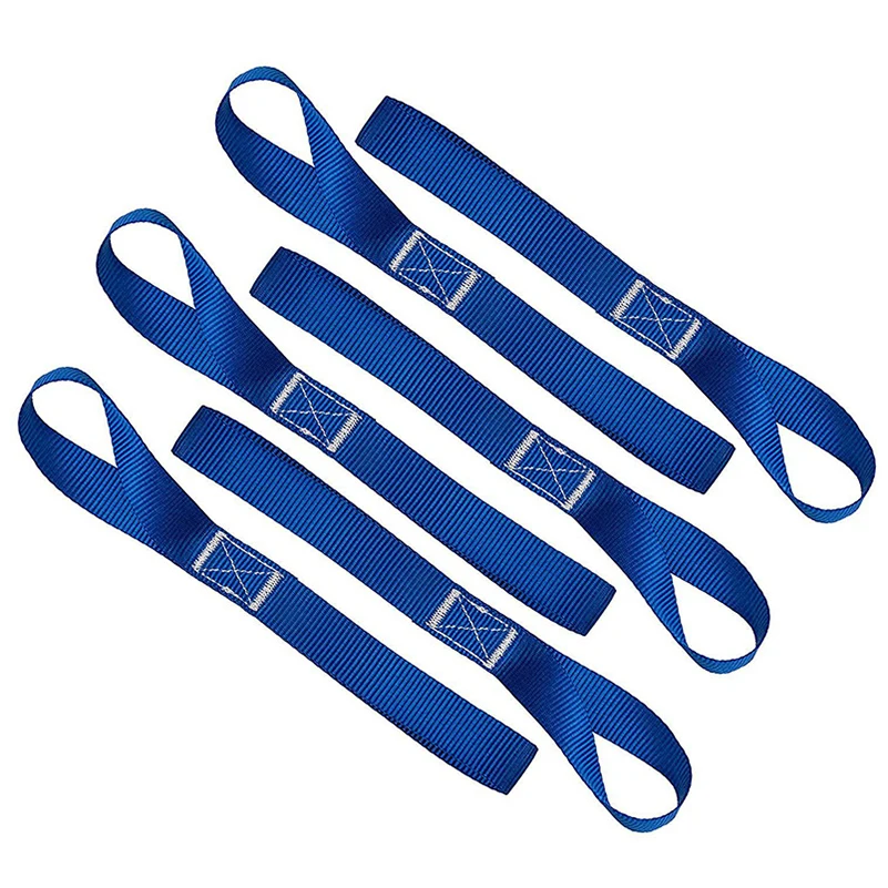 Sangles d'arrimage souples - Lot de 6, 40,5 cm - Pour ATV, UTV, Motos, Scooters, Motocross, Équipement de jardin: Rouge