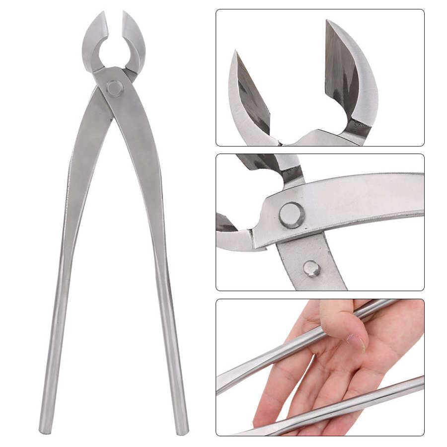 Grafting Tool 28cm Stainless Steel Branch Cutter Concave Cutter Bonsai Tools Garden Pruning Shears Garden Hand Tool