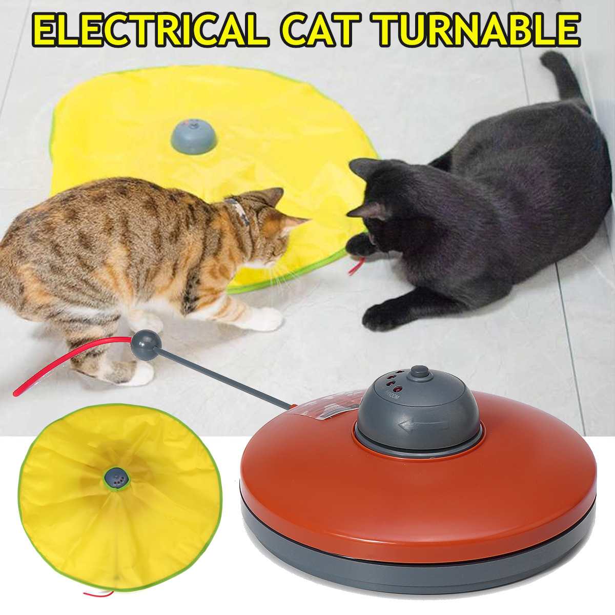 Cat-Toy Cat-Supplies Play Interactive Motion Mouse Tease Electronic Toy For Cat Training Undercover Motorized Moving Mouse Puppy