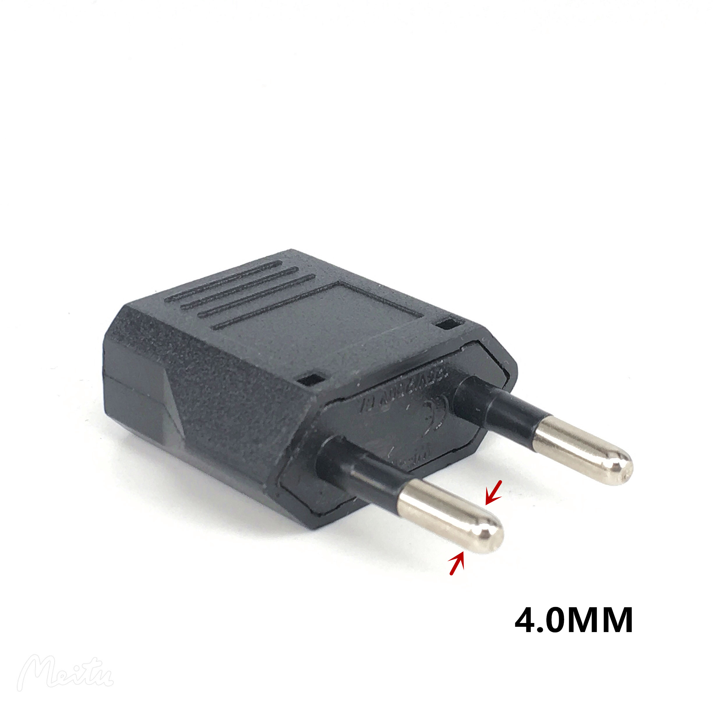 UNS Zu EU AC Stecker Adapter Konverter Amerikanischen Japan USA Zu Euro Europäischen Typ C Reise Adapter Steckdose: schwarz