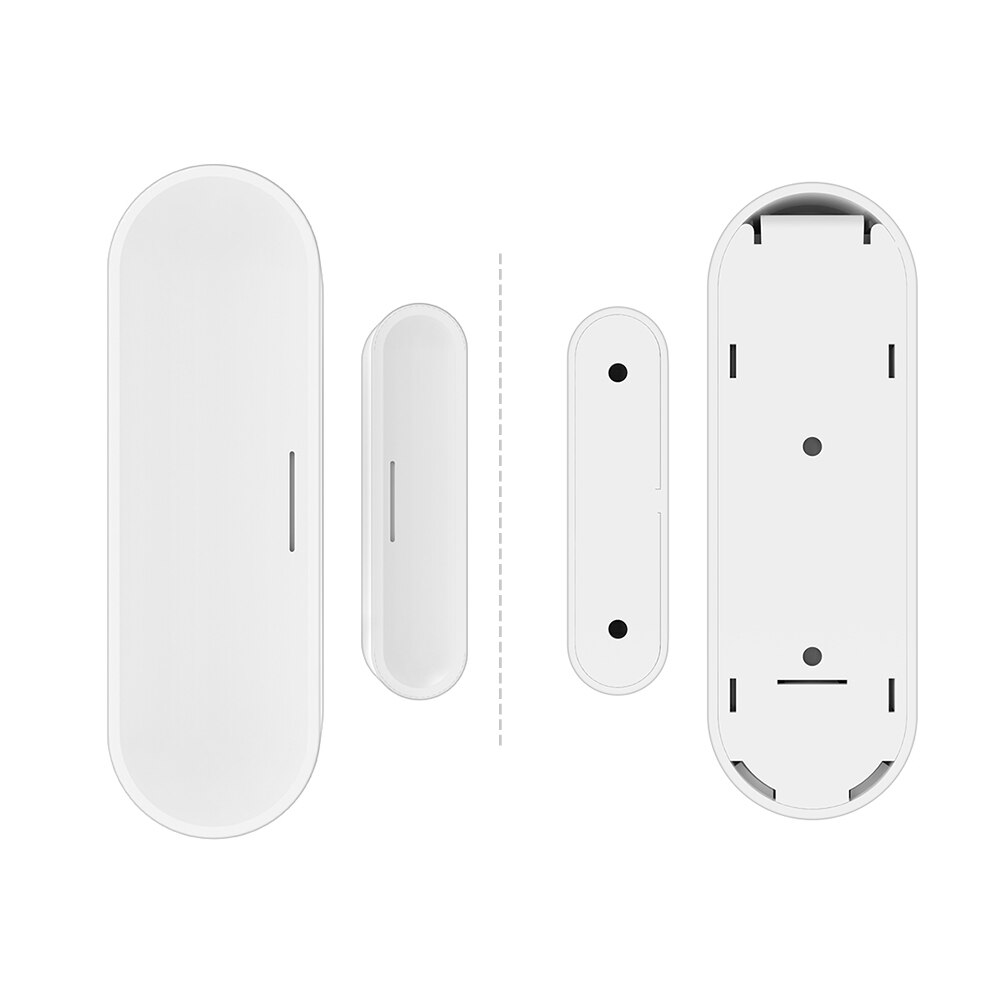 Smart Door Sensor with Tamper-proof Function Door & Window Sensor with Notification Reminder Home Security Zigbee Work
