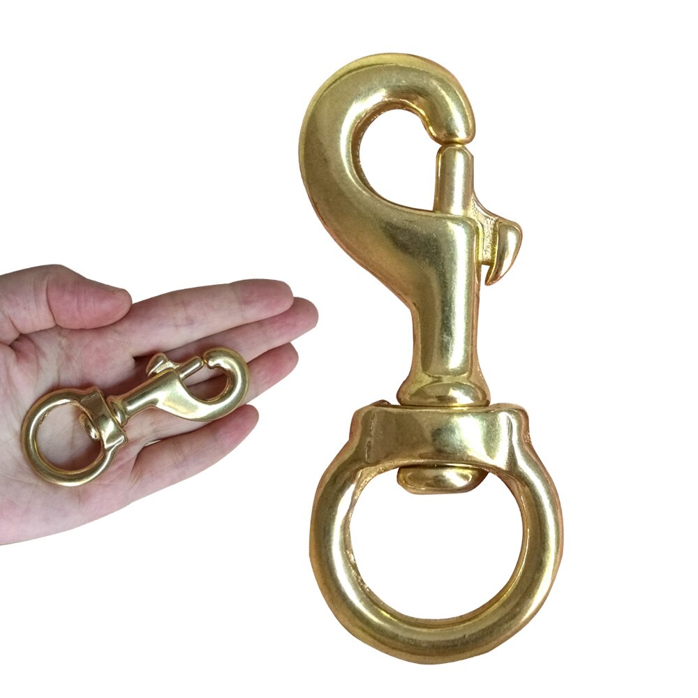 8 Pcs Swivel Eye Snap Hook,2.6 Inch Zinc Alloy Single Ended Swivel