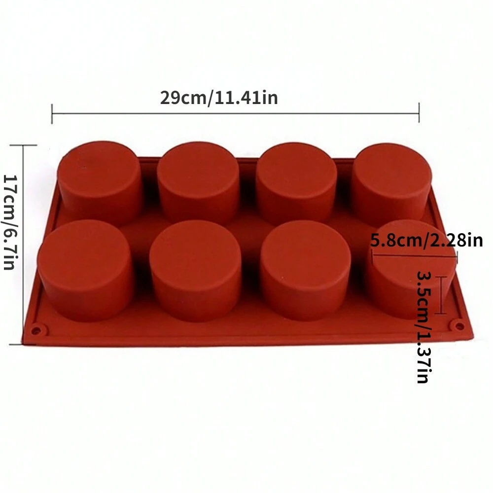 Molde de silicona para pastel, bandeja para hornear pasteles, moldes para repostería, molde cilíndrico para hornear, molde de silicona para pasteles Pops, utensilios para hornear de silicona