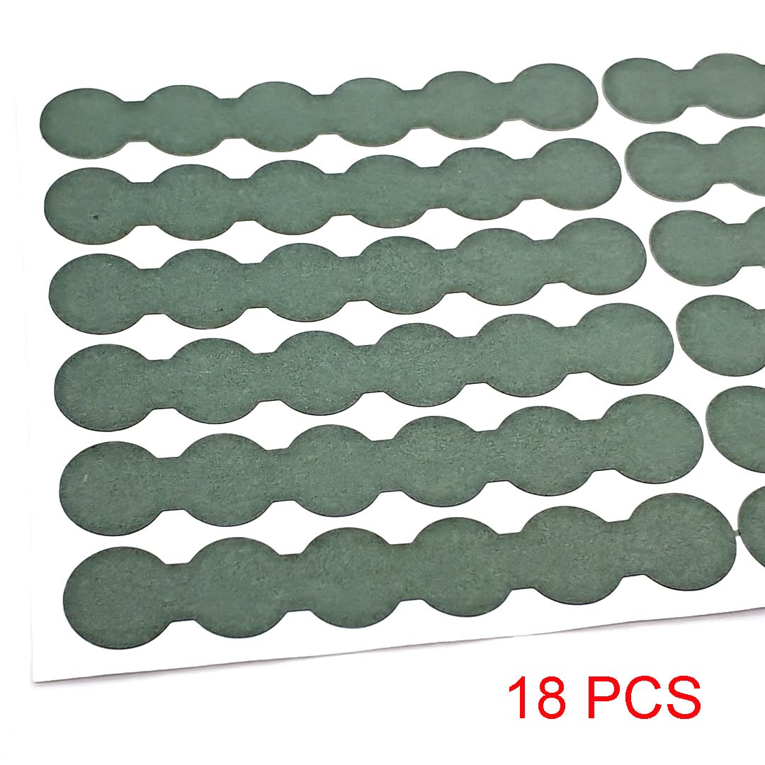18650 21700 32650 Li-Ionen-Akku-Isolierdichtung, Gerstenpapier, Akku, Zelle, isolierender Kleber, Patch, Elektrode, isolierte Pads: armeegrün