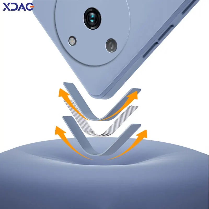 Custodia originale quadrata in silicone liquido per realme 11 pro plus 5g , custodia protettiva morbida 360 per telefono realme 11 11 pro