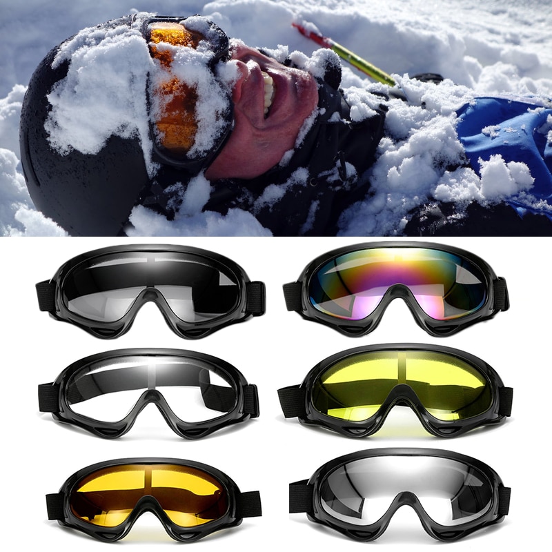 Motorcycle Glasses Anti Glare Motocross Sunglasses Sports Ski Goggles Windproof Dustproof UV Protective Gears Moto Accessories