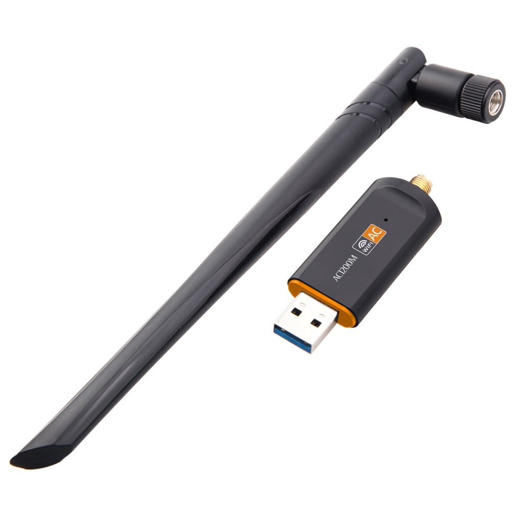 USB 3.0 1200Mbps Wifi Lan Dongle Adapter with Antenna For Laptop 2.4G and 5G band RTL8812BU Wireless-AC Wlan Dual Band