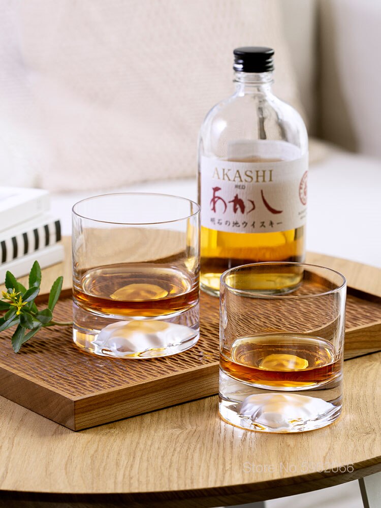 Verre à Whisky en cristal, crâne Cool, visage à l&#39;ancienne, fond de diable, verre surélevé, Chivas, gobelet à Whisky, XO Brandy, gobelet reniflard