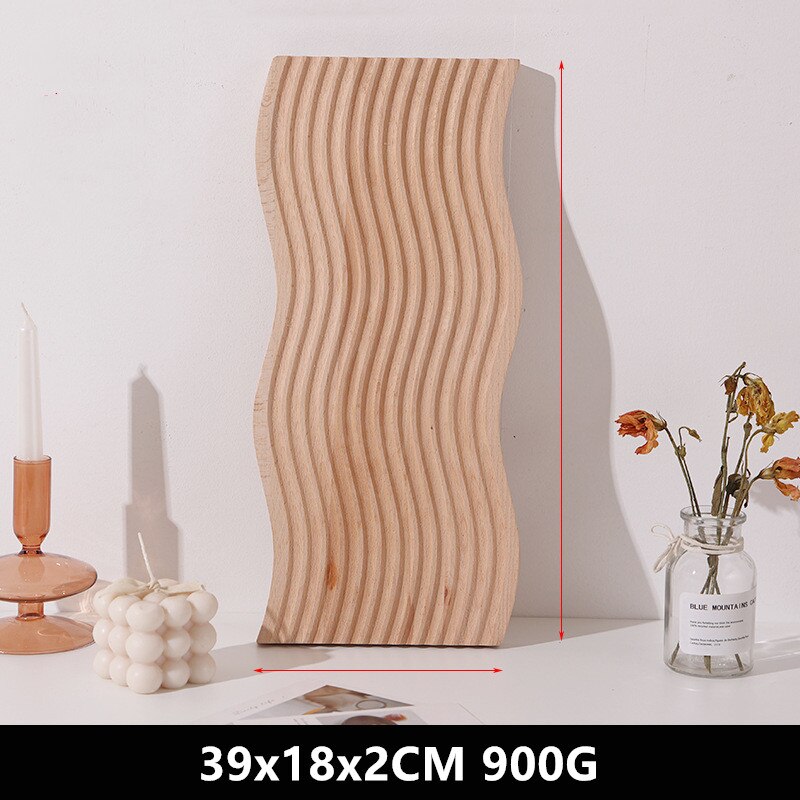 Photography Photo Props Food Storage Fruit Dessert Dinner Bread Tea Coffee Wood Wave Trays Plate Desk Decorations Wooden Crafts: Red