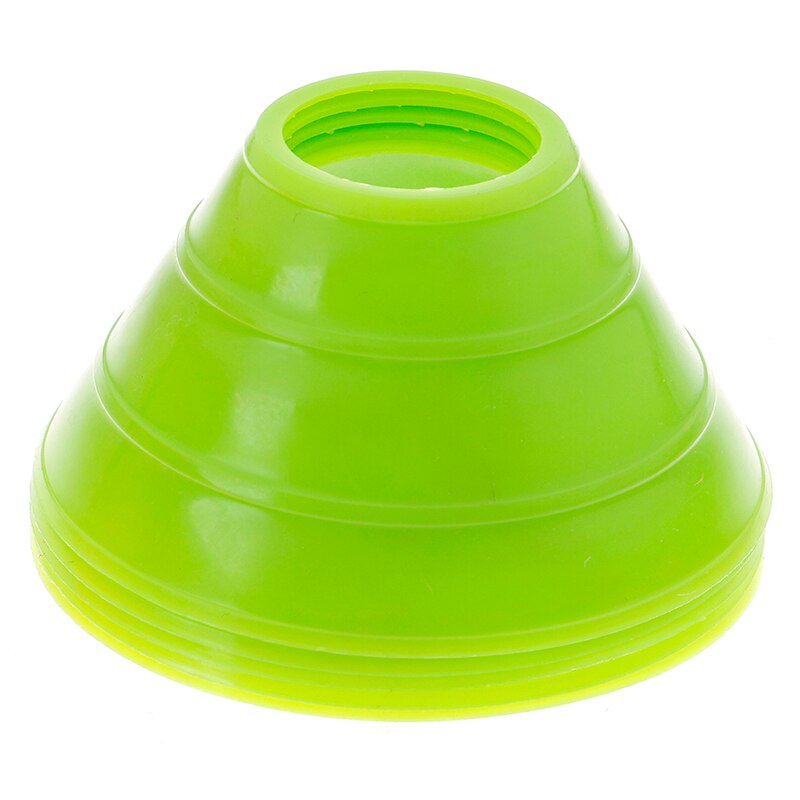 5 pezzi cono mark disc pattinaggio a rotelle allenamento calcio logo piastra PE9 * 5cm logo cono cono sport forniture per allenamento ausiliario: Fluorescence green