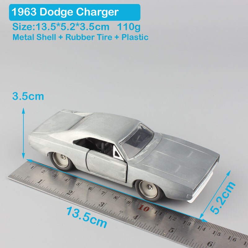 1:32 Bilancia Jada Plymouth Chevy Belair Camaro Dodge Charger ford mustang Pontiac Nissan GTR Giocattoli pressofusi e veicoli modello di auto giocattolo