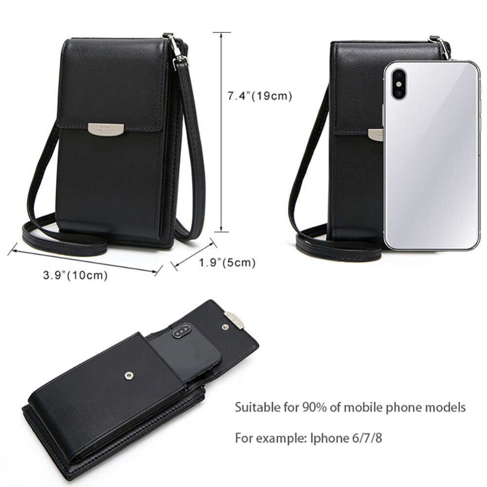 Sports Fitness Bag Phone Case Mobile Phone Bag Neck With Purse Female Wallet Phone Case Package Phone Bag