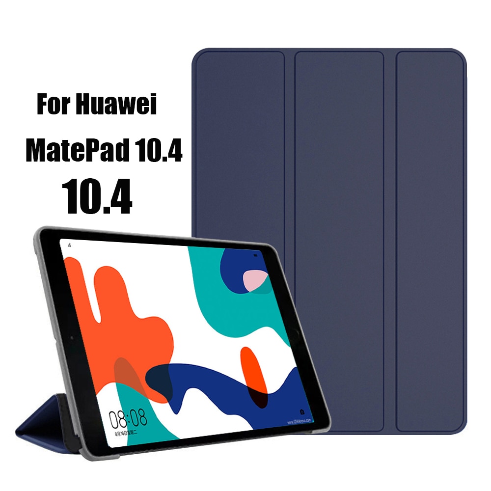 Coque de protection intelligente, support pliable, pour tablette Huawei MatePad 10.4 BAH3-W09 BAH3-AL00 10.4